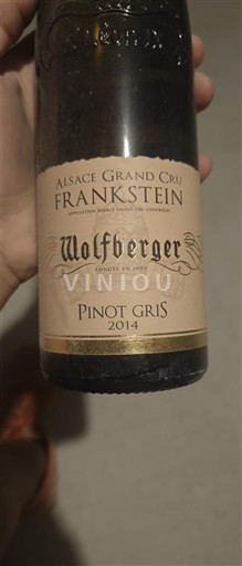 Alsacia Wolfberger Pinot gris 2014