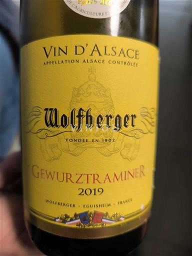 Alsácia Grand Cru Wolfberger 2019