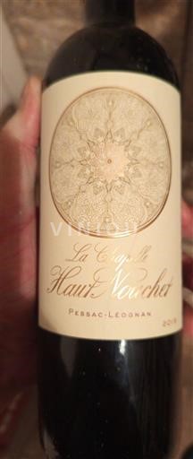 Bordeaux Pessac-Léognan Haut Nouchet La Chapelle 2015