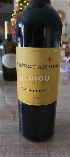 Bordeaux Lalande-de-Pomerol Château Altimar 2010