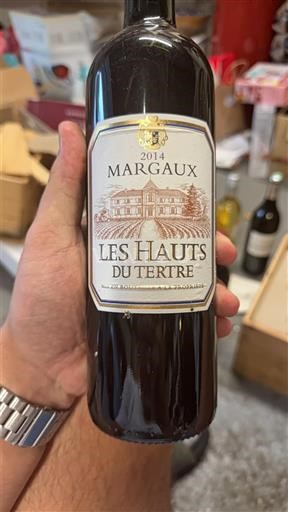 Burdeos Margaux Château Tertre Les Hauts du Tertre 2014