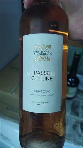 Údolí Rhôny Ventoux Artisans Vignerons Passe Colline Neročník