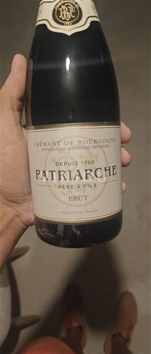 Borgogna Crémant di Borgogna Patriarche Père & Fils 2023