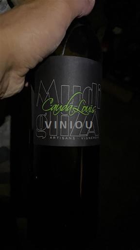 Vin Blanc demi-sec Causa Louis Mas Mudigliza 2022 France Languedoc et Roussillon Côtes catalanes IGP