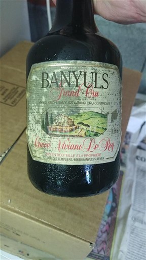 Roussillon Banyuls Grand Cru Viviane Le Roy 1998