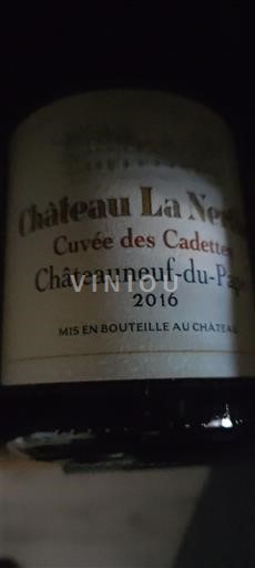 Rhônevallei Châteauneuf-du-Pape Château La Nerthe des Cadettes 2016