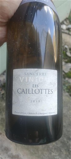 Loiretal Sancerre Domaine Cherrier Les Caillottes 2019