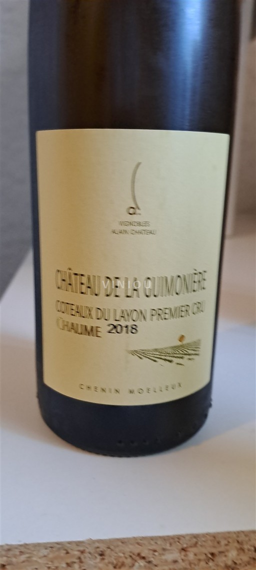 Loiretal Coteaux-du-Layon Château La Guimonière Chaume 2018