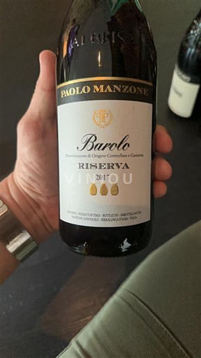 Piemonte Barolo Paolo Manzone Riserva 2017