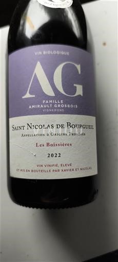 Loiredalen Saint-Nicolas-De-Bourgueil Famille Amirault Grosbois Les Boissières 2022