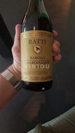 Vin Rouge sec Marcenasco Ratti 2020 Italie Piémont Barolo DOC