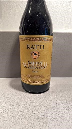 Piémont Barolo Ratti Marcenasco 2020