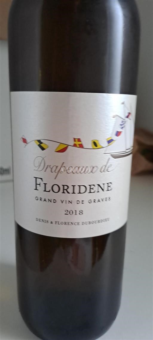 Bordeaux Graves Denis dubourdieux Drapeaux de Floridene 2018