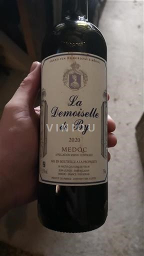 Burdeos Médoc Château La Tour de By La Demoiselle de By 2020
