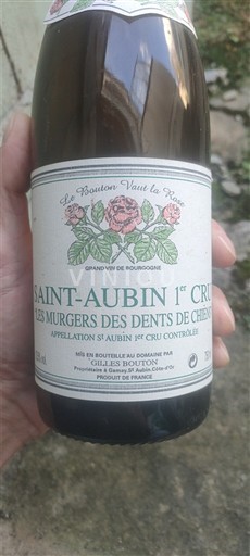 Bourgondië Saint-Aubin Premier Cru Gilles Bouton Les Murgers des Dents de Chien 2003