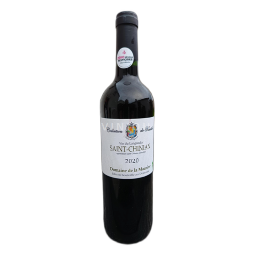 Vin Rouge sec Collection de Famille Domaine La Maurine 2020 France Languedoc Saint-Chinian AOC