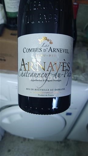 Valle del Rodano Châteauneuf-du-Pape Les Combes Arnevel Arnaves 2022