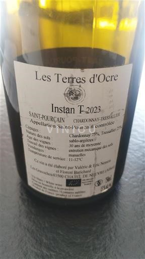 Loiretal Saint-Pourçain Les Terres Ocre Instan T 2023