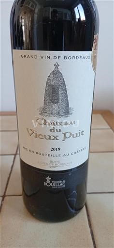 Bordeaux Blaye-Côtes-de-Bordeaux Château Vieux Puit 2019
