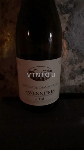 Vale do Loire Savennières Château CHAMBOUREAU 2018