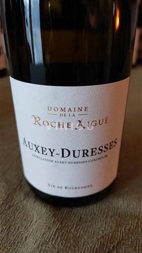 Bourgogne Auxey-Duresses Domaine La Roche Aiguë Icke årgångsbetecknad