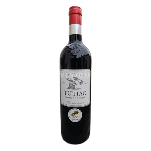 Bordeaux Côtes-de-bourg Tutiac 2020