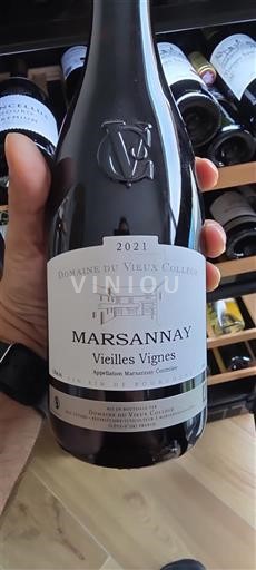 Burgundy Marsannay Domaine Vieux Collège Vieilles Vignes 2021