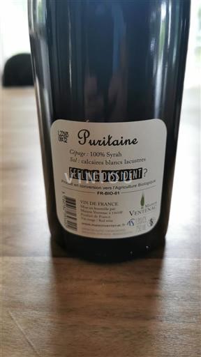 Languedoc Không được chỉ định Maison Ventenac Puritaine 2020