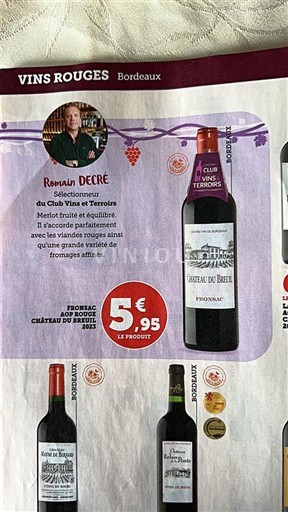 Bordeaux Fronsac Château Breuil 2023