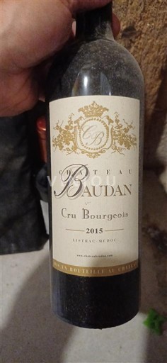 Bordeaux Médoc Cru Bourgeois Château Baudan 2015