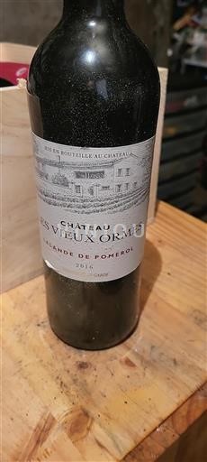 Bordeaux Lalande-de-Pomerol Château Les Vieux Ormes 2016