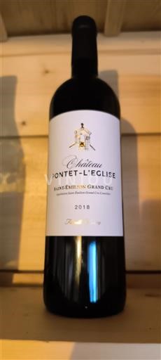 Bordeaux Saint-Émilion Grand Cru Grand Cru Château Pontet-L'Eglise 2018