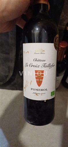 Bordeaux Pomerol Château La Croix Taillefer 2018