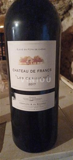 Bordeaux Côtes-de-Bordeaux Château Francs Les Cerisiers 2017