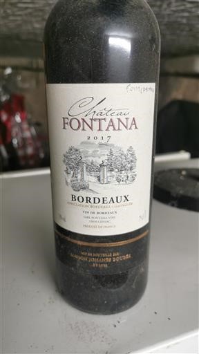 Bordeaux Château Fontana 2017