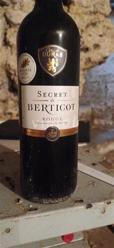 Southwest Côtes de Duras Berticot Secret de Berticot Rouge 2017