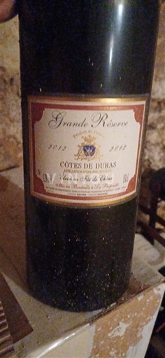 Southwest Côtes de Duras Grande Réserve 2012