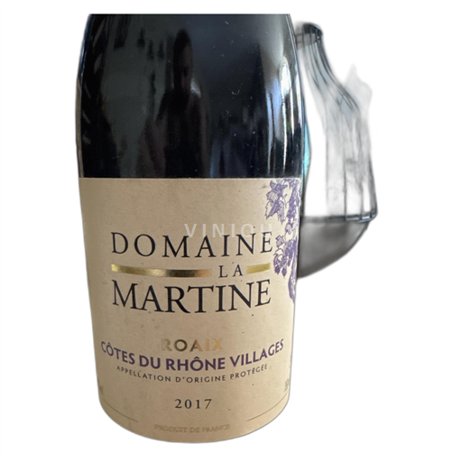 Rhônedalen Côtes-du-Rhône-Villages Domaine La Martine Roaix 2017