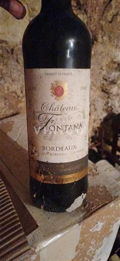 Bordeaux Château Fontana 2012
