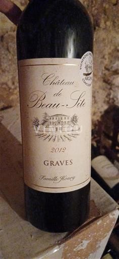 Bordeaux Graves Château Beau-Site 2012