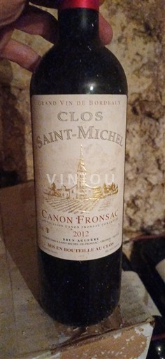 Bordeaux Canon-Fronsac Clos Saint-Michel 2012