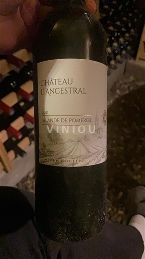 Bordéus Lalande-de-Pomerol Château L'Ancestral 2011