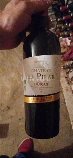 Sudoeste Côtes de Duras Château La Pilar La Réserve 2020