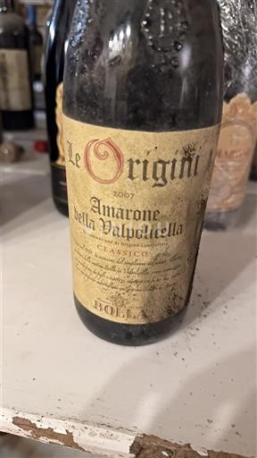 Veneto Amarone della Valpolicella Bolla Le Origini 2007