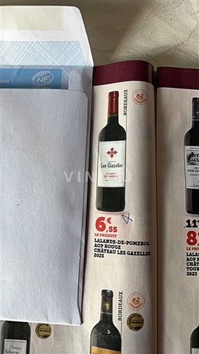 Bordeaux Lalande-de-Pomerol Château Les Gazelles 2023