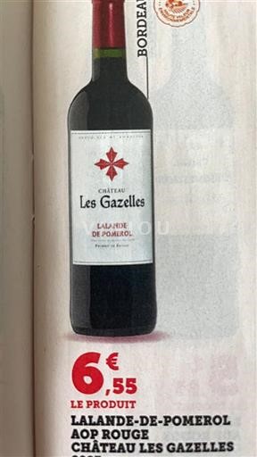 Bordeaux Lalande-de-pomerol Château Les Gazelles 2023