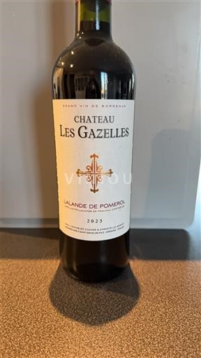 Bordeaux Lalande-de-pomerol Château Les Gazelles 2023