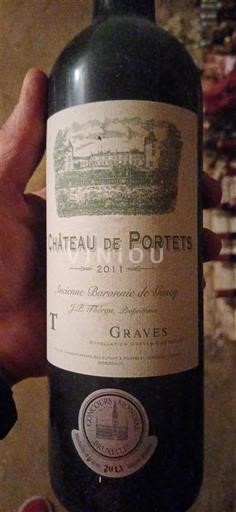 Bordeaux Graves Château Portets 2011
