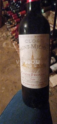 Bordeaux Canon-Fronsac Clos Saint-Michel 2016