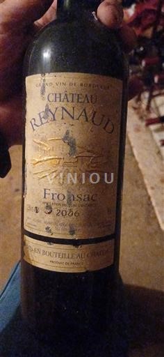 Bordéus Fronsac Château Reynaud 2006